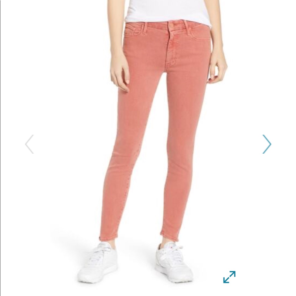 Mother The Looker Ankle Zip Skinny Jean Nwot
